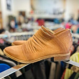 Free People Lost Valley Leather Ankle Boots